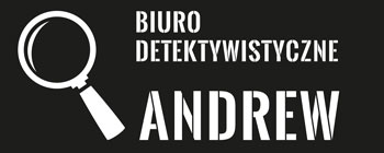 Logotyp Biuro detektywistyczne ANDREW